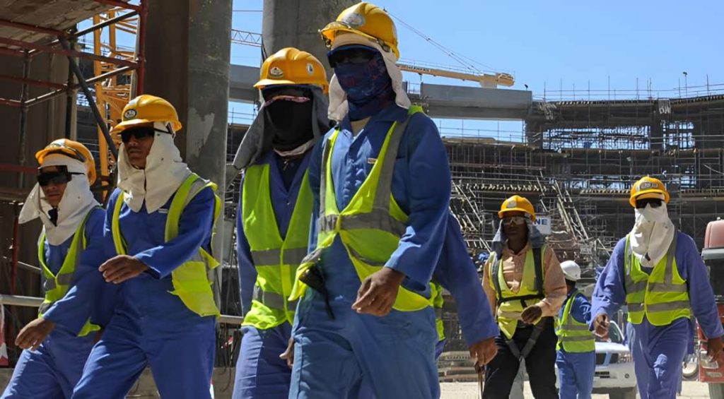 Professional manpower workforce supporting industrial and construction projects in Qatar