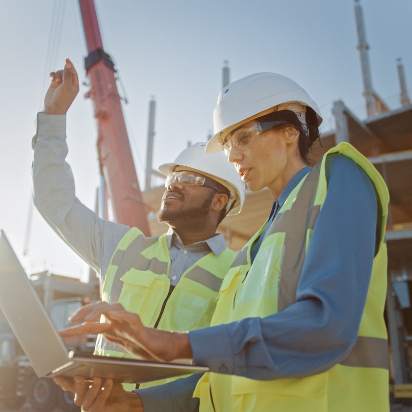 ISO auditor reviewing management system processes during an on-site audit in Qatar