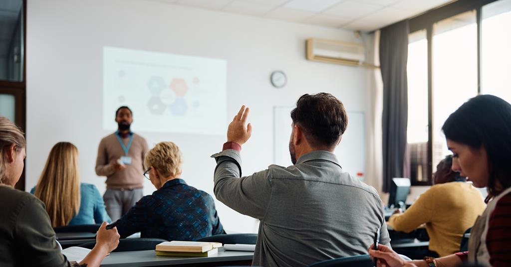 HAZID workshop session identifying project hazards and risk controls in Qatar